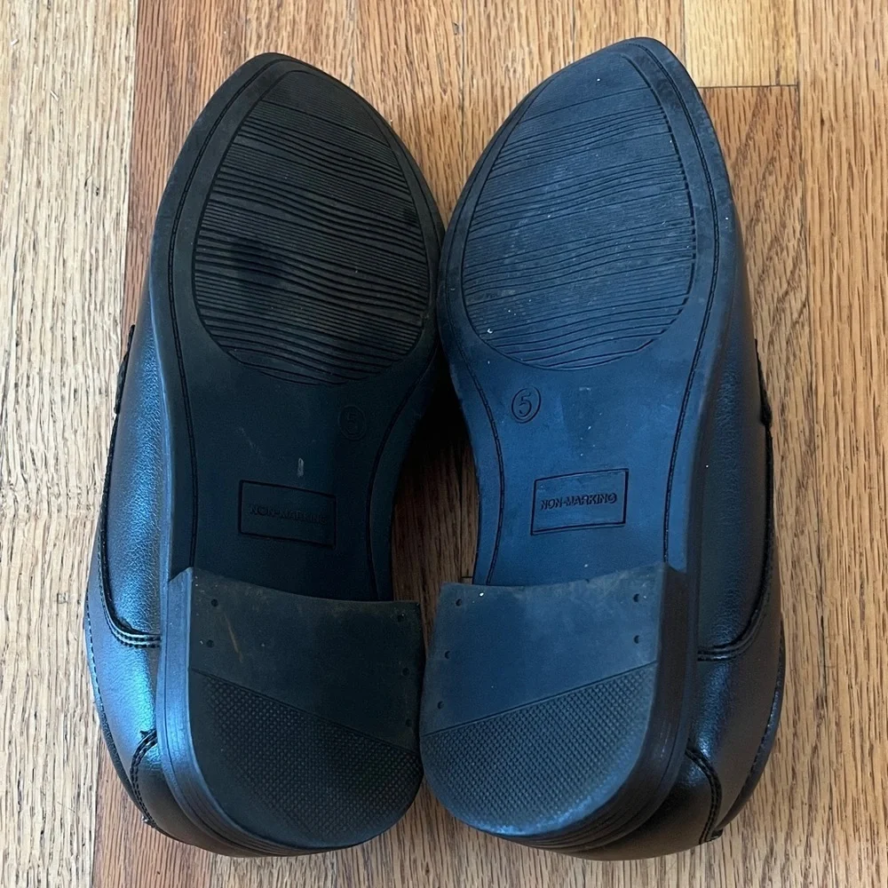 Max & Jake Spencer Black Mens Loafers Size M5